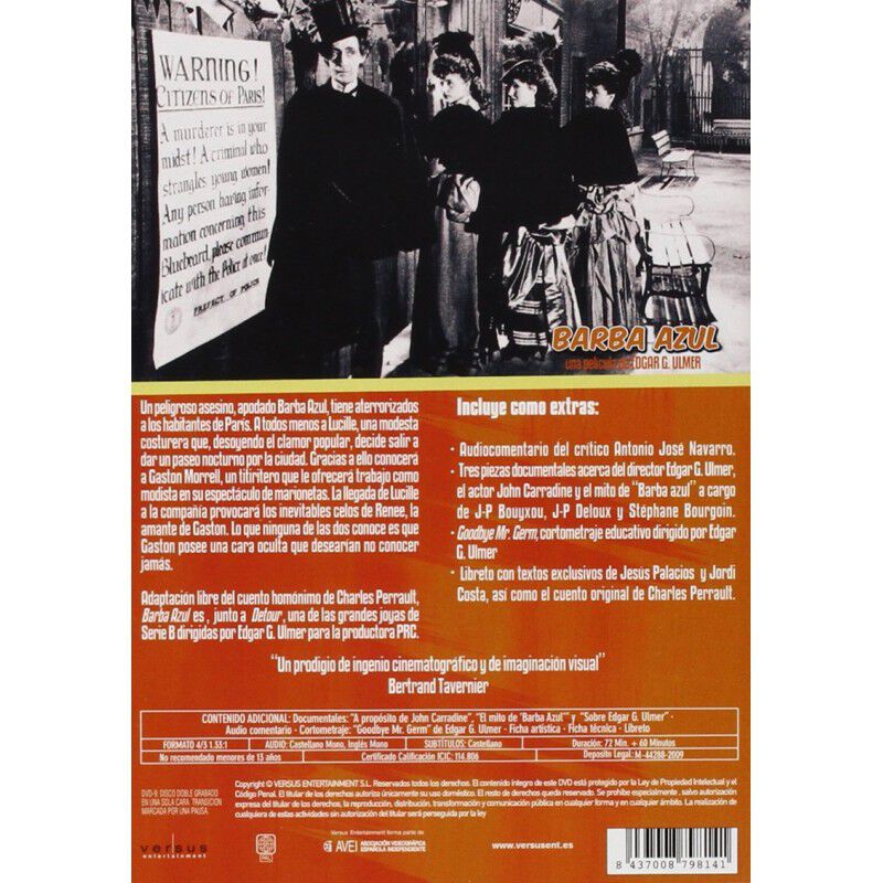 Barba Azul Dvd image number null
