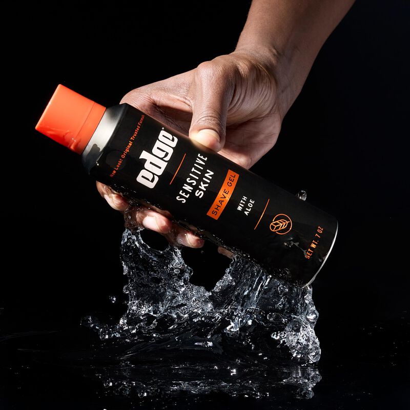 Gel De Afeitar Edge Para Hombre, Piel Sensible,... image number null