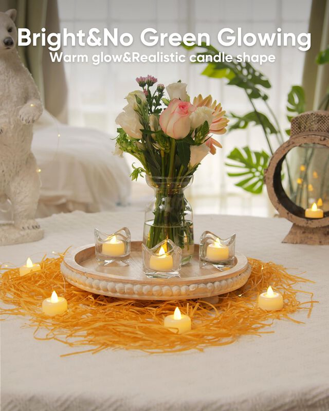Velas De T&eacute; Led Sin Llama Amagic, 12, 24, 50, 1... image number null