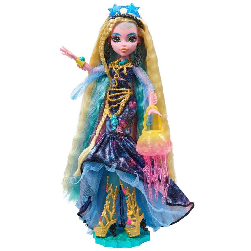 Doll Monster High Fan-sea Lagoona Blue Entertai... image number null