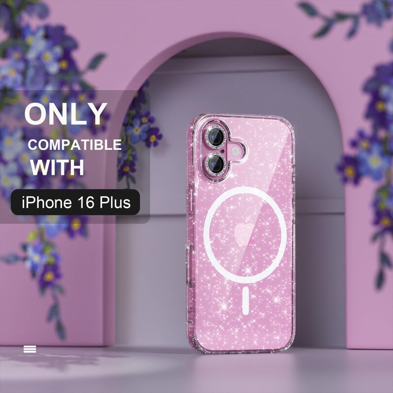 Funda Magn&eacute;tica Para Iphone 16 Plus Con Accesor... image number null