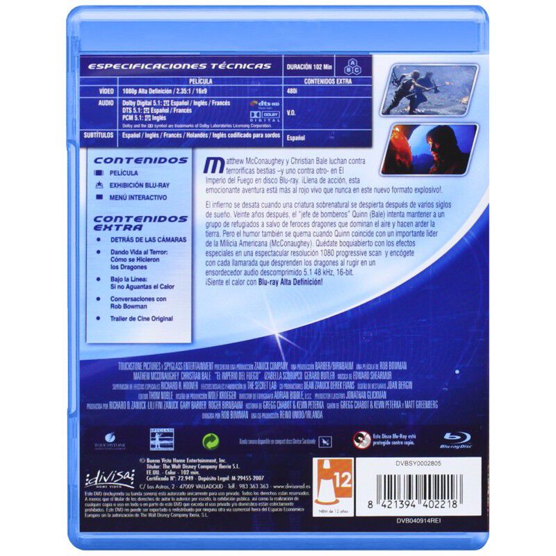El imperio del fuego [Blu-ray] image number null