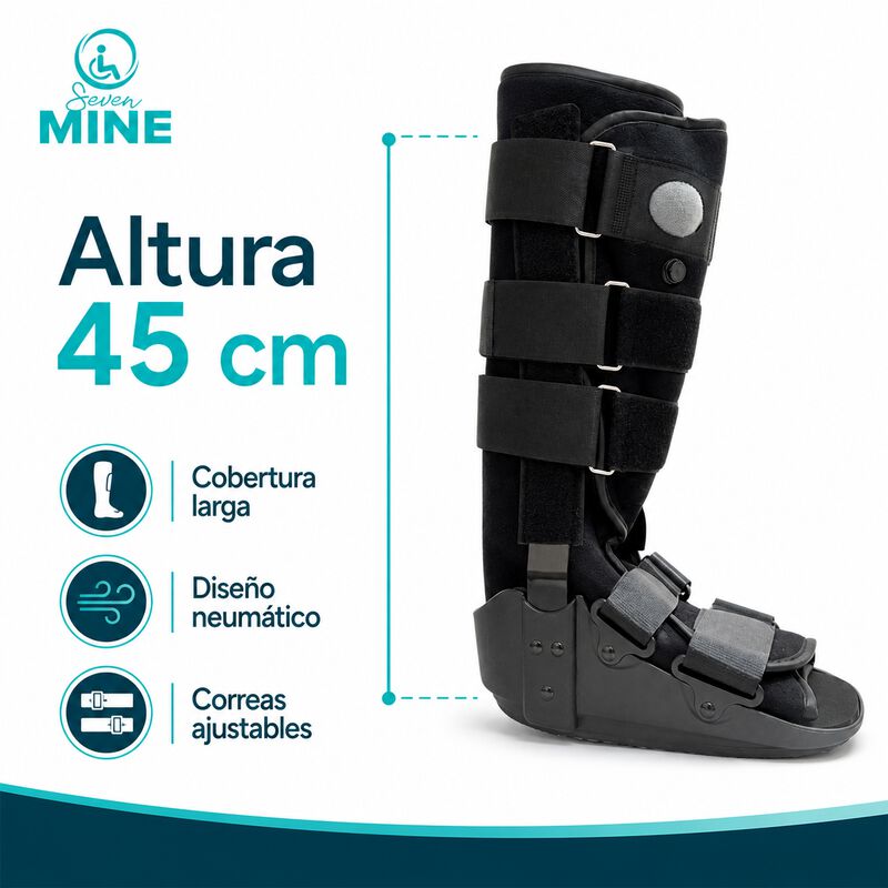 Bota Walker Larga 45cm | Neum&aacute;tica Con Aire Bw-... image number null