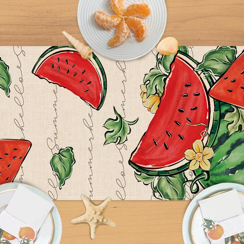 Caminero De Mesa Seliem 33x91 Cm Sand&iacute;a Tropica... image number null
