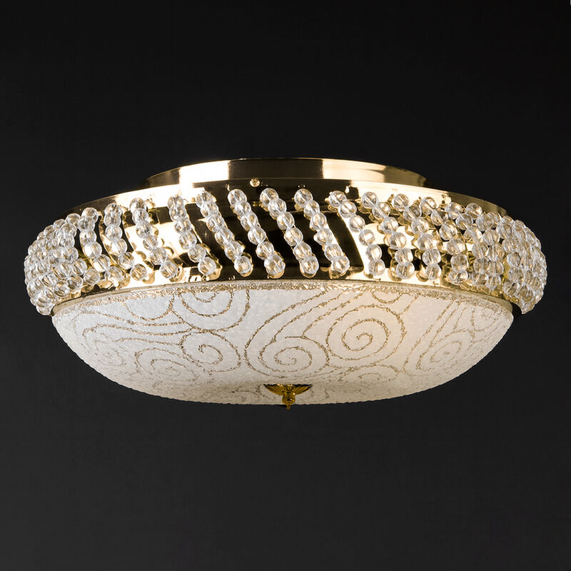 Plaf&oacute;n de Techo MIL LUCES GOLD 002 - Metal Dora... image number null
