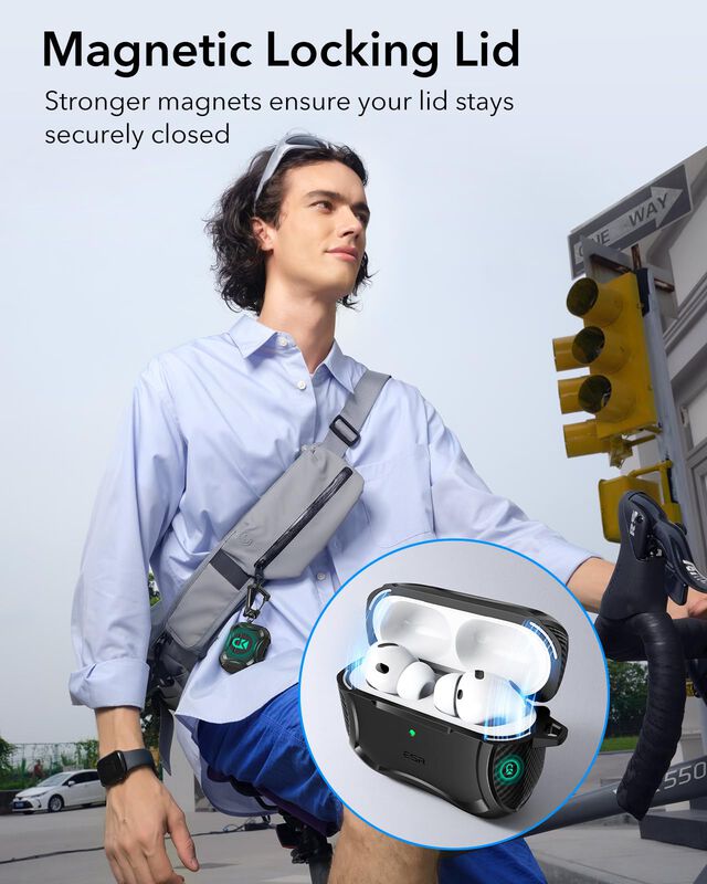 Funda Esr Para Airpods Pro 3 2025 Con Tapa Magn... image number null