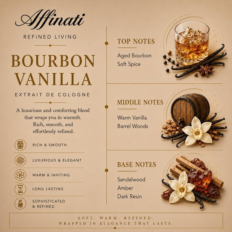 Colonia Affinati Bourbon Vanilla 100 ml 2 unida... image number null