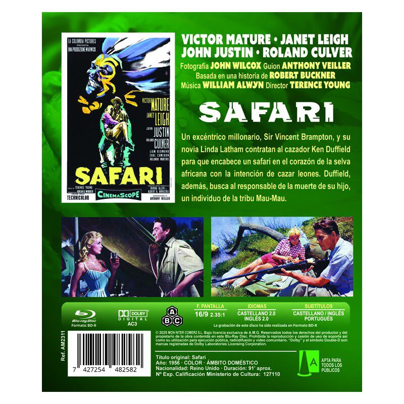 Safari [blu-ray R] (1956) image number null