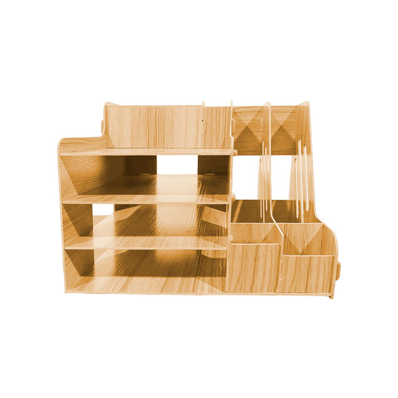 Organizador de Madera para Escritorio Bluelande... image number null
