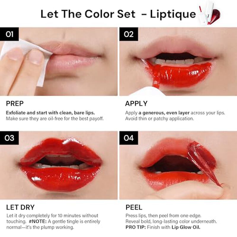 Set De Labios Oiad Liptique (001 Rougher) + Ace... image number null