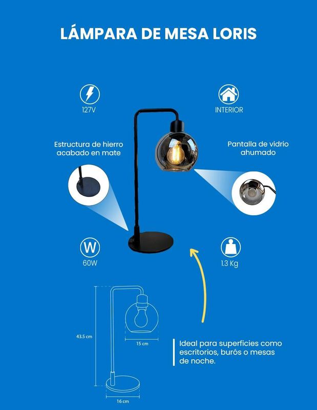 Mil Luces Lámpara de Mesa Loris image number null
