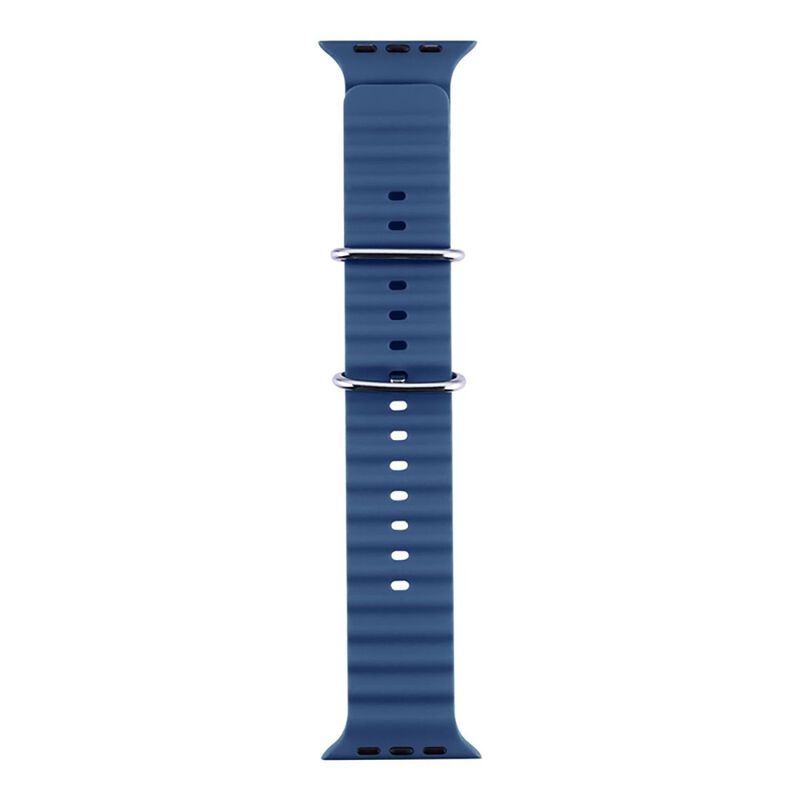 Correa Echelon Silicon Azul Para Apple Watch 9 ... image number null