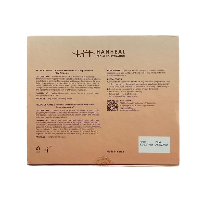 Suero Facial Hanheal Exosome Booster (5 ml &times; 5) image number null