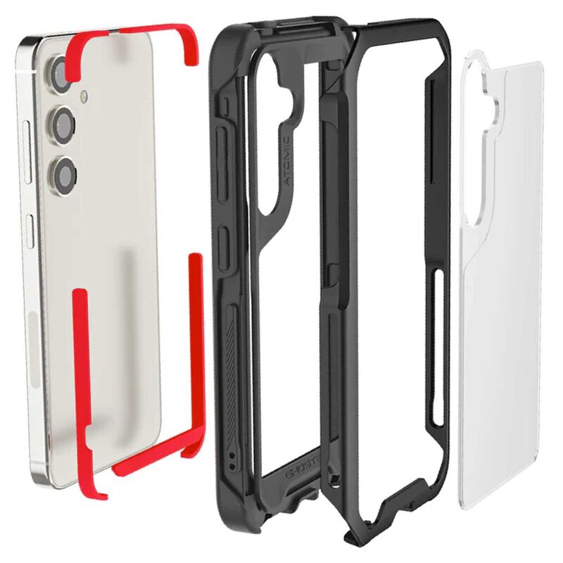 Funda Ghostek Atomic Para Samsung S24 Negra Alu... image number null