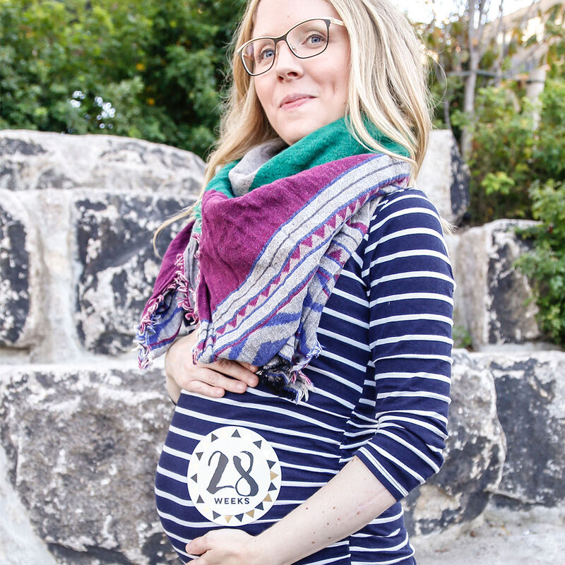 Estampas Embarazo Negro Blanco Y Oro image number null