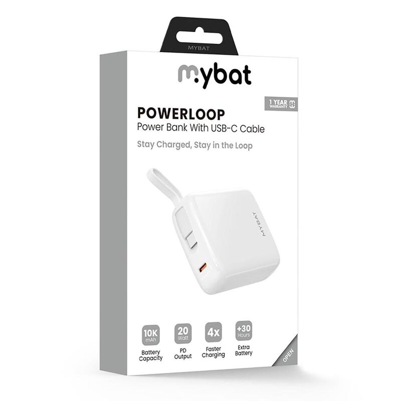 Bateria Externa MYBAT Powerbank USB-C 10000mAH ... image number null