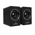 Bocinas Perfect Choice Mosso Usb Estéreo 3.5 mm 6 w Color Negro