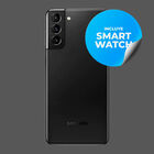 Galaxy S21 Plus Reacondicionado 128Gb Negro + Reloj Gen&eacute;rico
