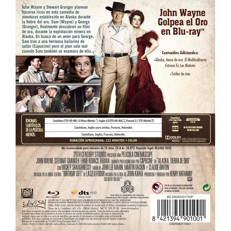 Alaska, Tierra De Oro [Blu-ray] (1960) North to... image number null