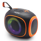 Bocina Port&aacute;til Misik Tws Con Luz Led Y Reproductor Tarjeta Sd Ms223