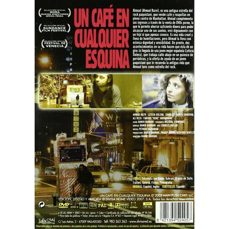 Un caf&eacute; en cualquier esquina [DVD] image number null