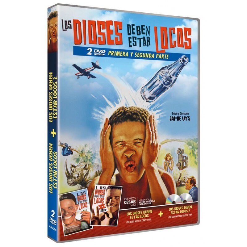 Pack Los Dioses Deben Estar Locos 1 + 2 The God... image number null