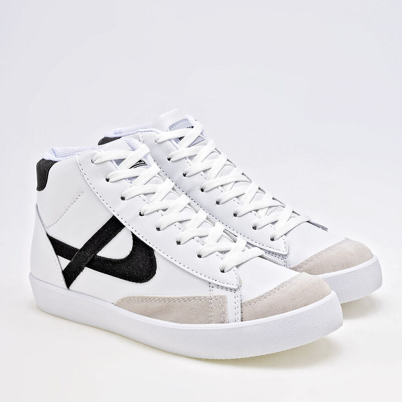 Panam Tenis urbano para hombre blanco gris negr... image number null