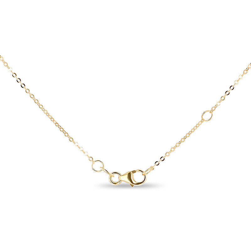 Dije Coraz&oacute;n Bicolor Oro 10k Con Zirconias + Ca... image number null