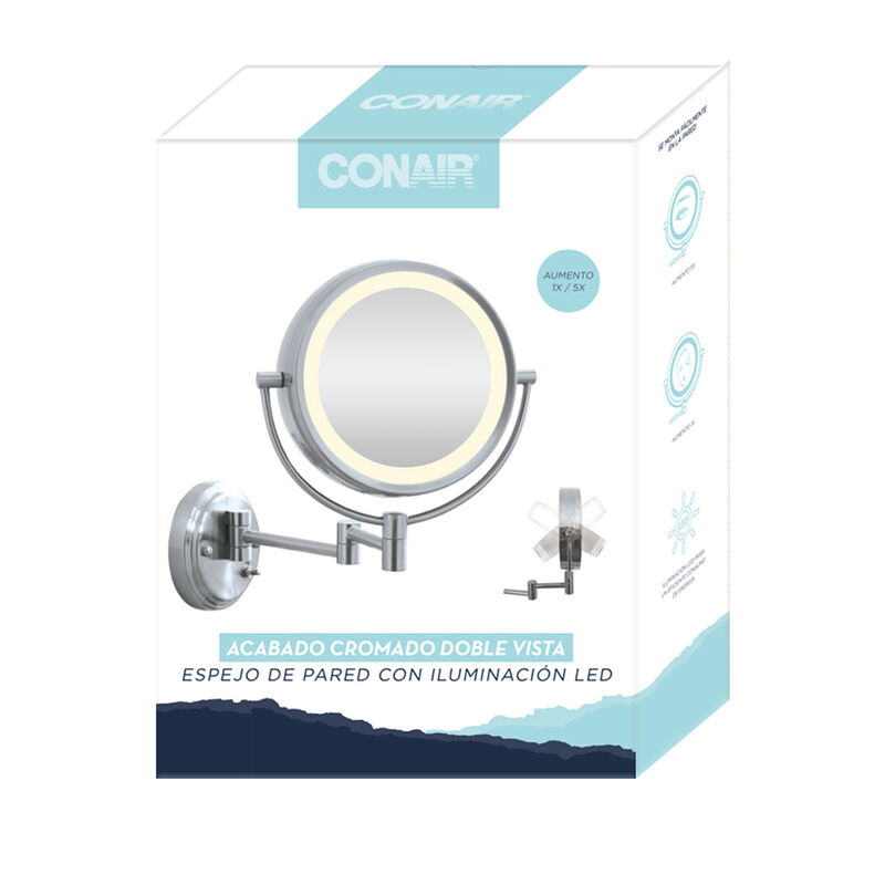 Espejo De Pared Doble Vista Conair image number null