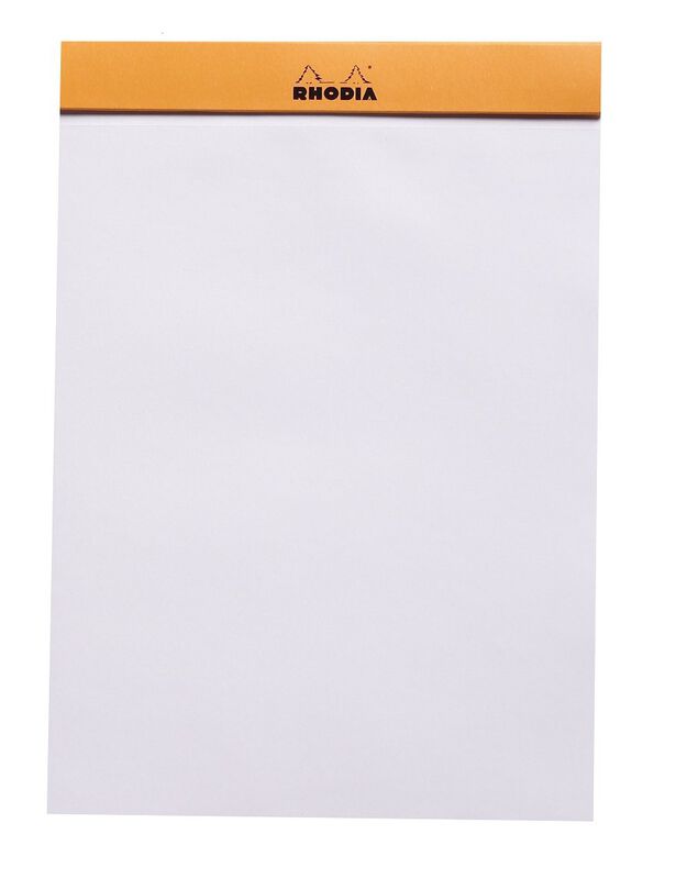Bloc De Notas Rhodia No16 A5 Liso Blank Naranja image number null