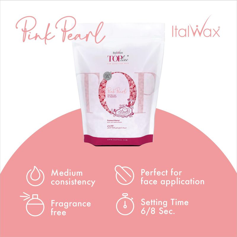 Perlas De Cera Dura Italwax Top Line Pink Pearl... image number null