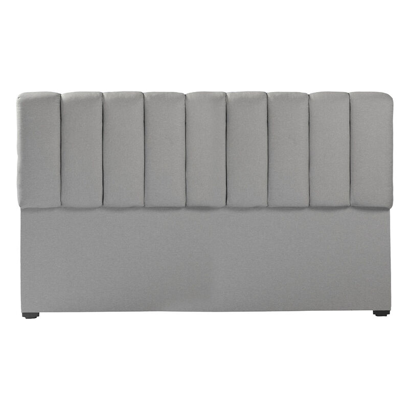 Cabecera King Size Dicasa Kami Gris Claro image number null
