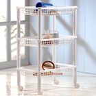 Repisa Estante Esquinero 3 Cestas Cocina Fruta Jard&iacute;n