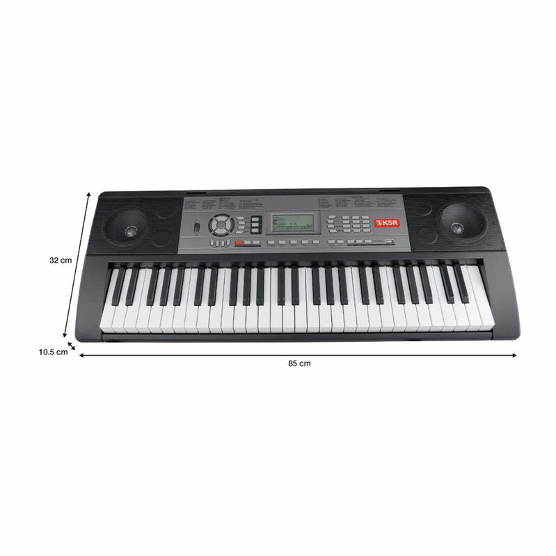 Teclado Musical Kaiser MTC-5510 C/ 54 Teclas y ... image number null