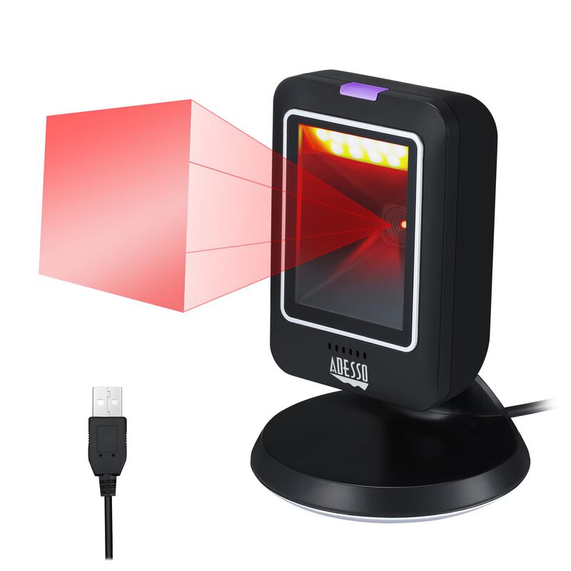 Esc&aacute;ner De C&oacute;digos De Barras Adesso 2800u Usb 2... image number null