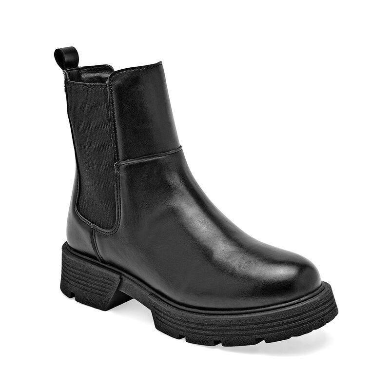 Moramora Bot&iacute;n para mujer negro image number null