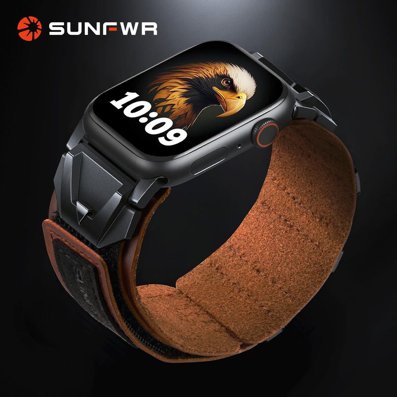 Correa De Cuero SUNFWR para Apple Watch 42/44/4... image number null