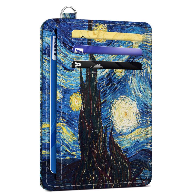 Cartera Seavilia Delgada Con Bloqueo Rfid Y Dis... image number null