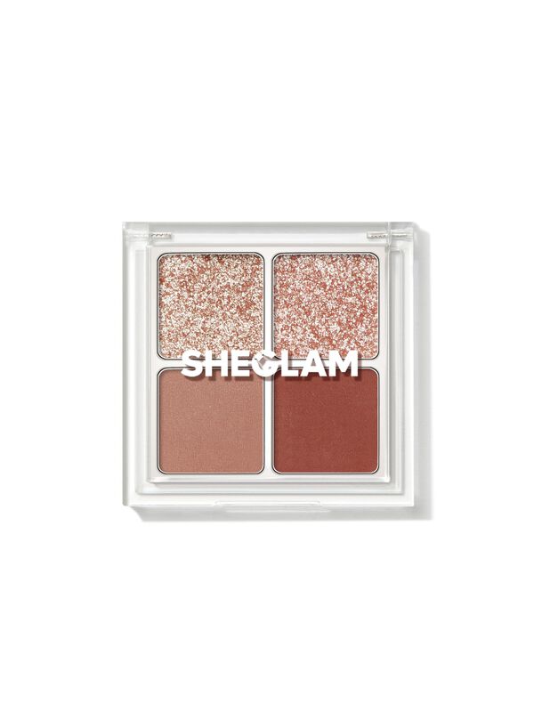 Sombra De Ojos Sheglam 4 Colores Mate, Glitter ... image number null