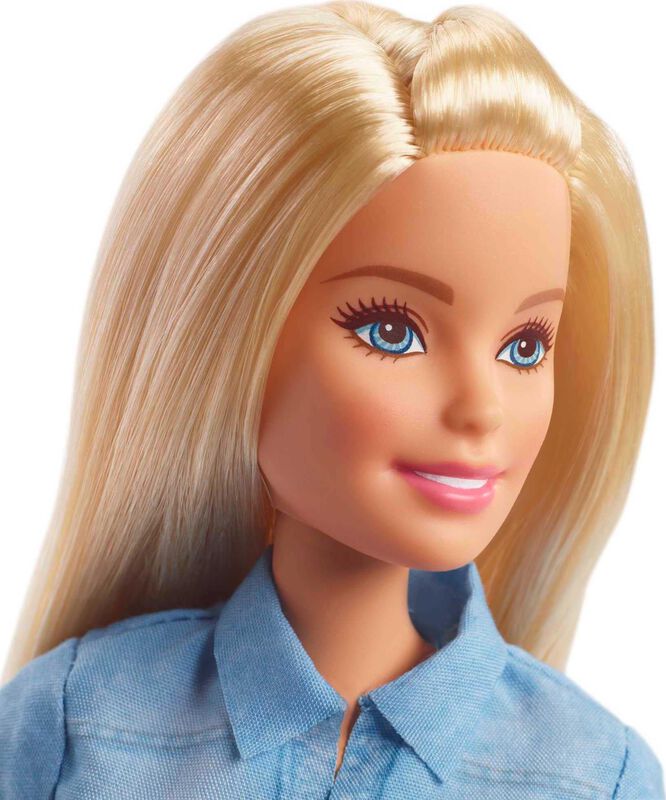 Set De Juego De Avi&oacute;n De Juguete Barbie Dreampl... image number null