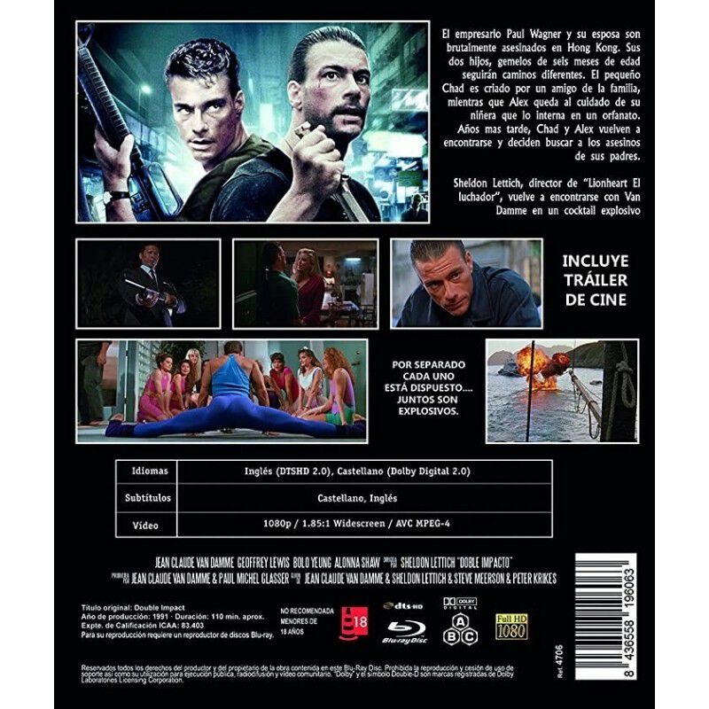 Doble Impacto [blu-ray] (1991) Double Impact image number null