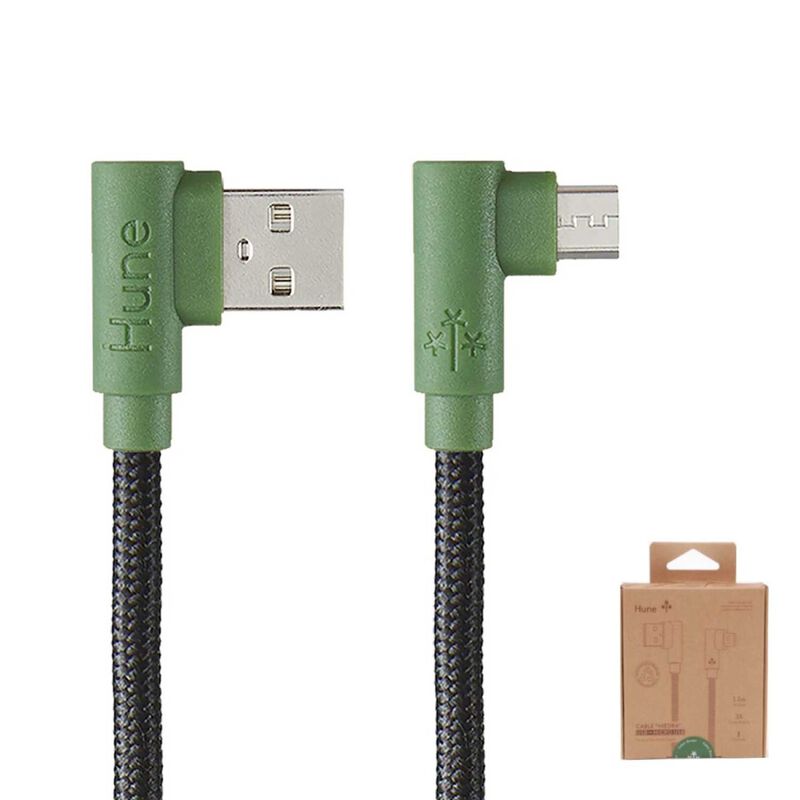 Cable Datos Hune Usb-a A Micro-usb Sustentable ... image number null