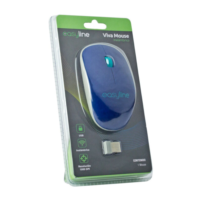 Mouse Inalambrico Easyline 10 Metros de Alcance... image number null