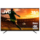 Jvc Pantalla Smart Tv 75 Pulgadas  4k Uhd Led  Frameless Roku Tv Si75urf