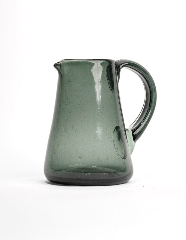 Jarra de Agua de Vidrio Soplado Humo Marea Baja image number null