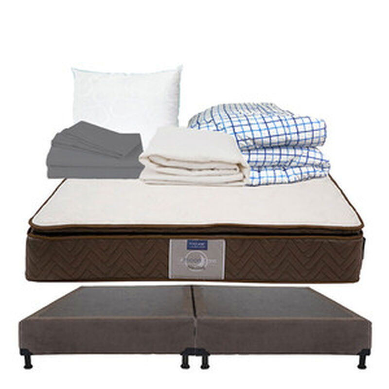 Colch&oacute;n King Size Restonic Nautilus + Box Dicas... image number null