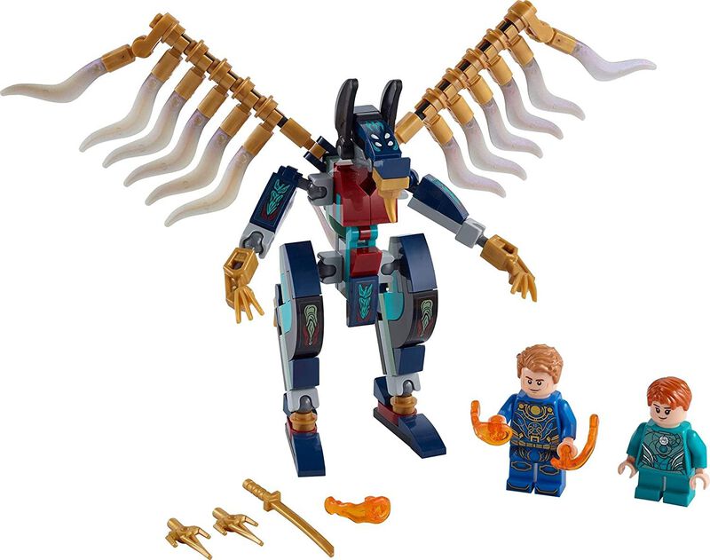 Lego Asalto A&eacute;reo De Los Eternals 76145. Kit De... image number null