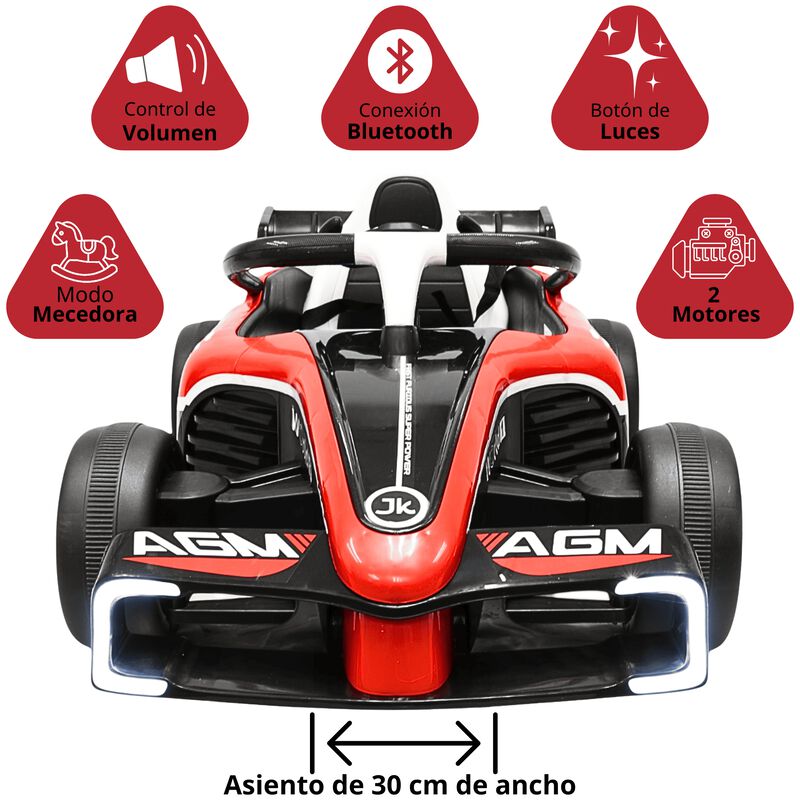 Montable El&eacute;ctrico para Ni&ntilde;os Carro de Carreras... image number null