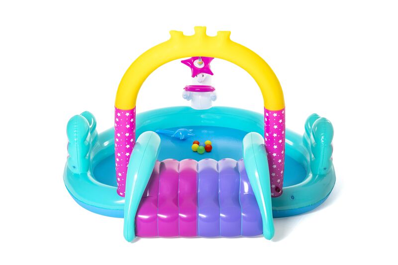 Alberca inflable infantil 3-6 a&ntilde;os unicornio c/... image number null