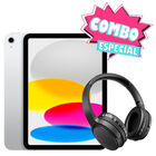 Combo Apple Ipad 10.9 (10a Gen) 64Gb Plata MPQ03LL/A + Audifonos Bluetooth